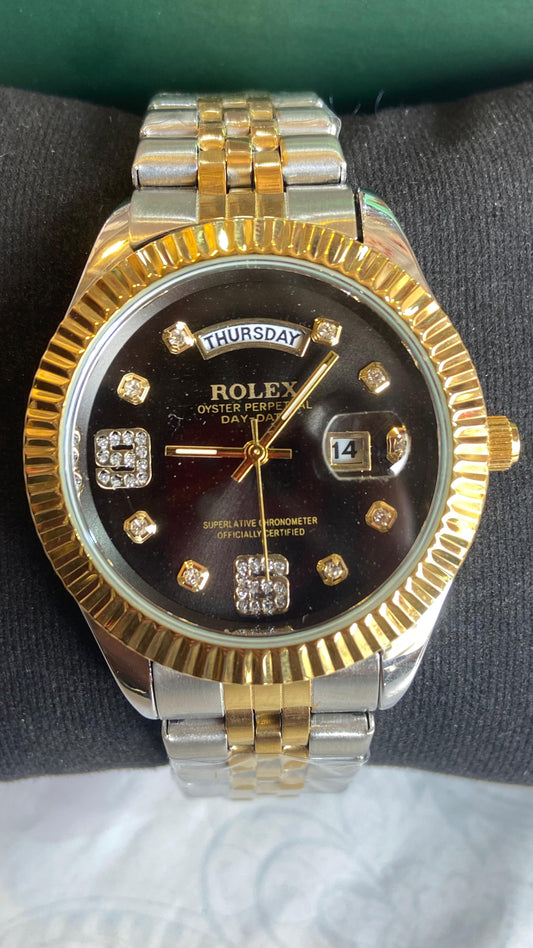 The rolex watch day date time